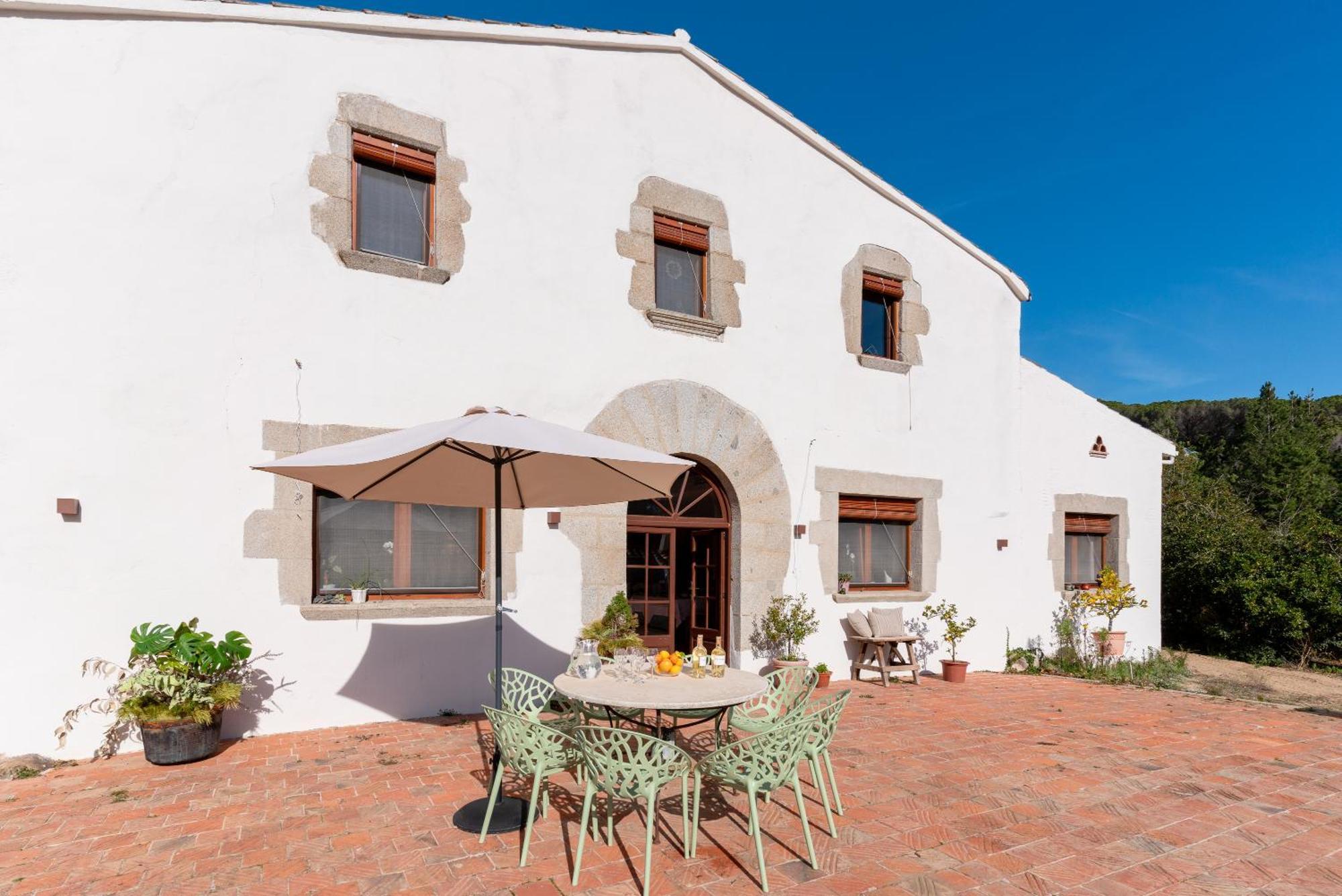 La Terraza - Grosszuegiges In Katalanischer Masia Apartment Sant Iscle De Vallalta